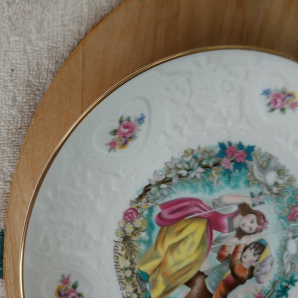 💗My Valentine Day Plate Vintage 1978 Royal Doulton LTD Marked on back Plus Poem - Picture 10 of 10